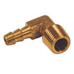 Lead Free Brass Male NPT x Hose Barb 90° Elbow